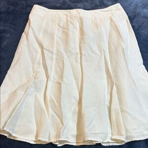 Coldwater Creek Cream Skirt